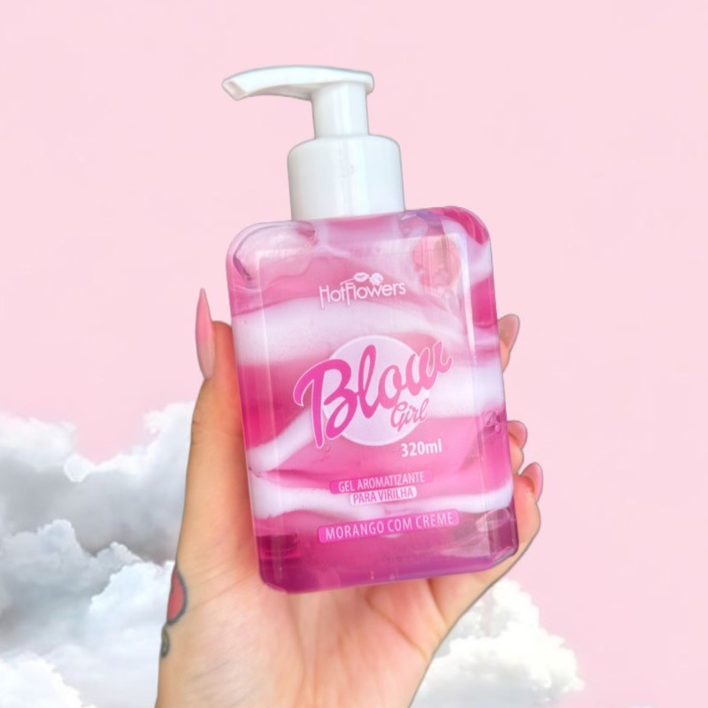 Blow Girl Gel Creme Gel Beijavel Aromatizante Hidratante Para Virilha SEX SHOP Produtos