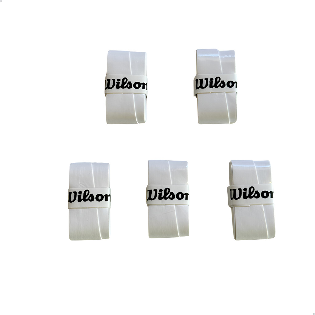 Kit 1,3 e 5 Un Overgrip Liso Sem Furo Raquete Beach Tenis Wilson