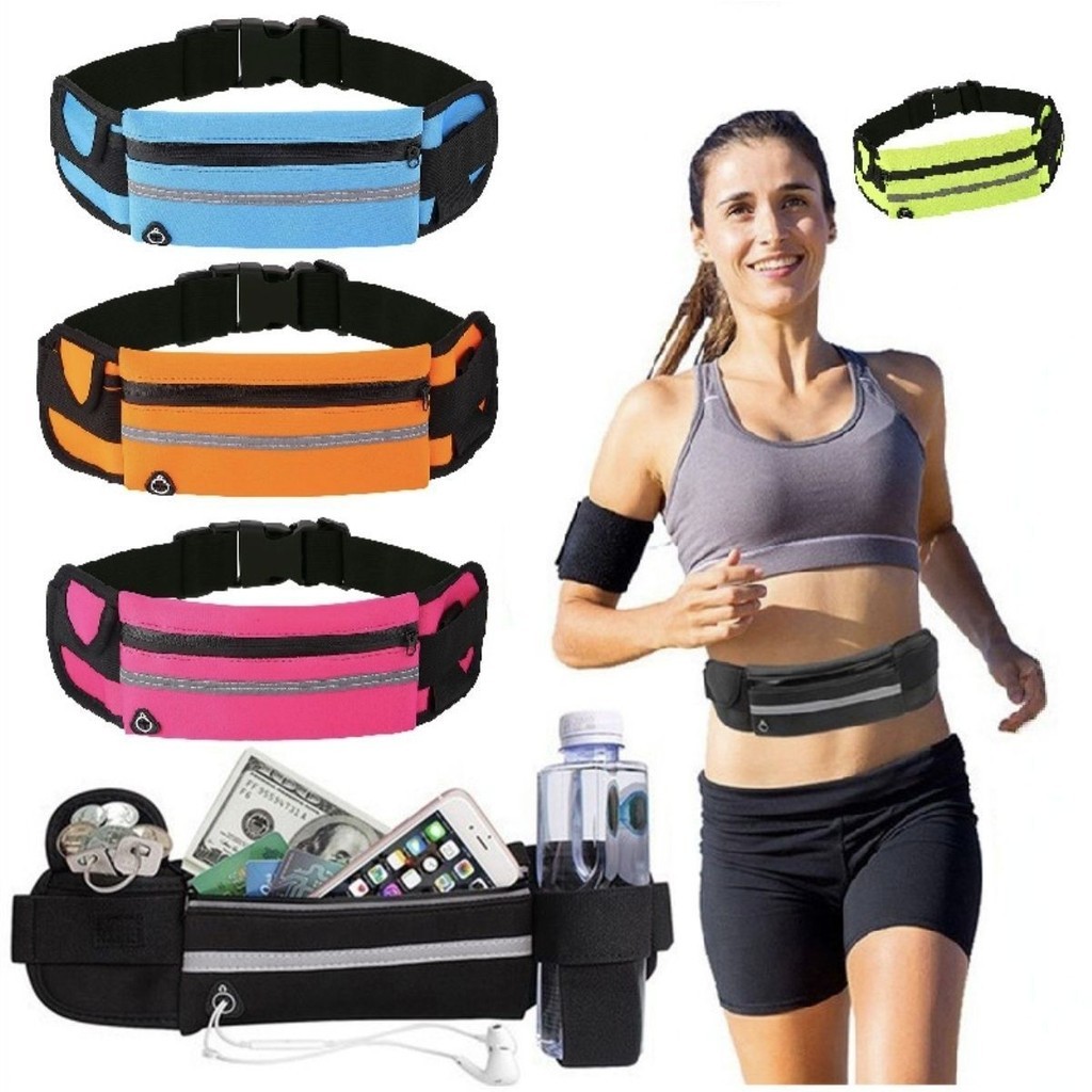 Bolsa Pochete Corrida Celular  Esportiva Sem Volume Compacta Leve Impermeável Porta Celular Porta Ga