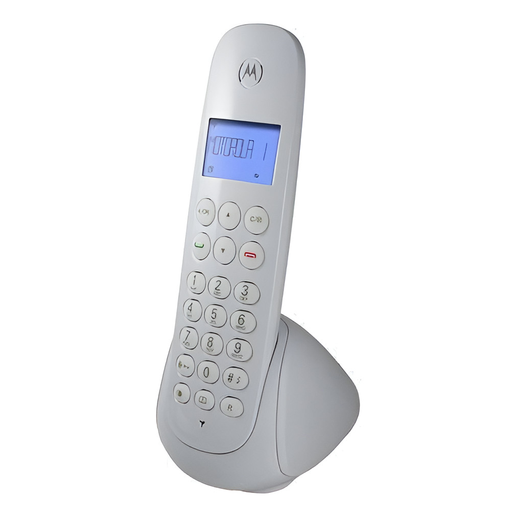 Telefone sem Fio Motorola com Identificador de Chamadas Branco – MOTO700-W