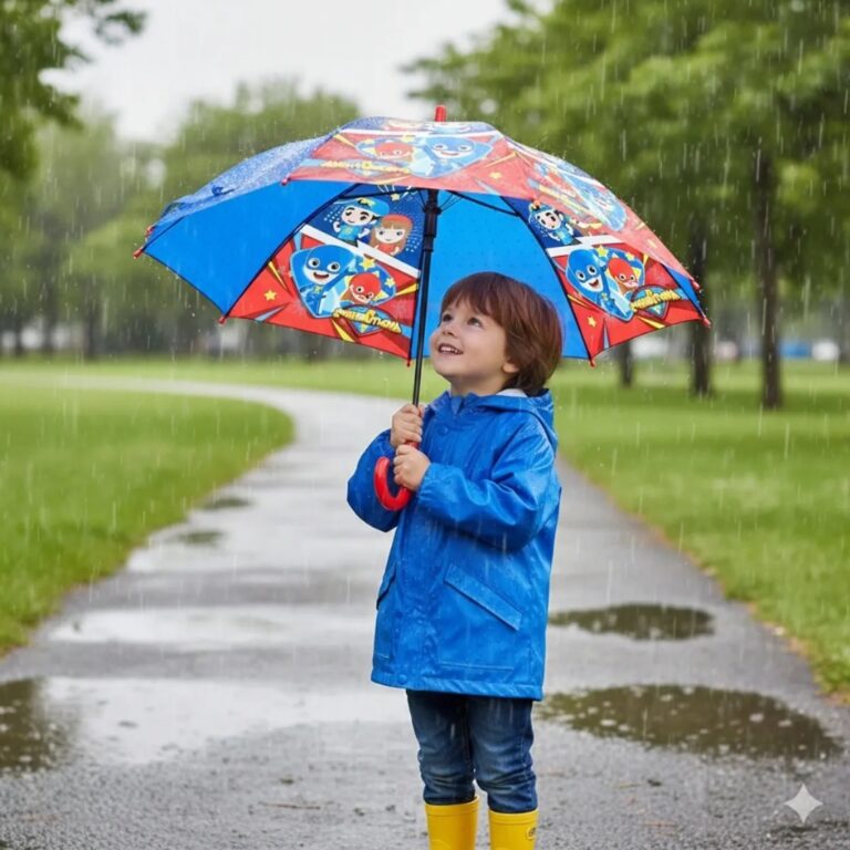 GUARDA CHUVA INFANTIL LUCCAS NETO OS AVENTUREIROS 