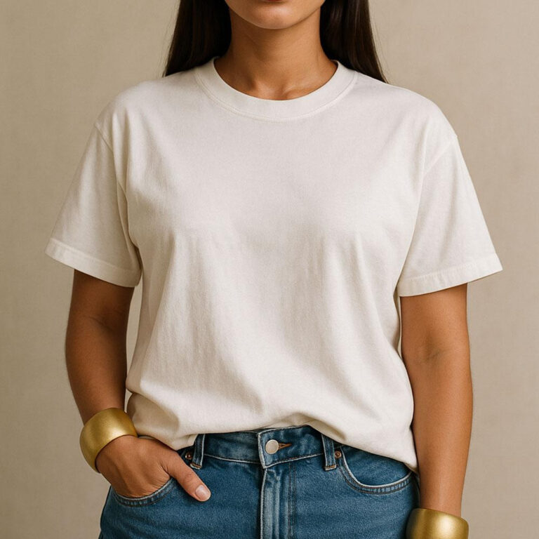 Camiseta Feminina Básica Lisa 100% Algodão 30.1 