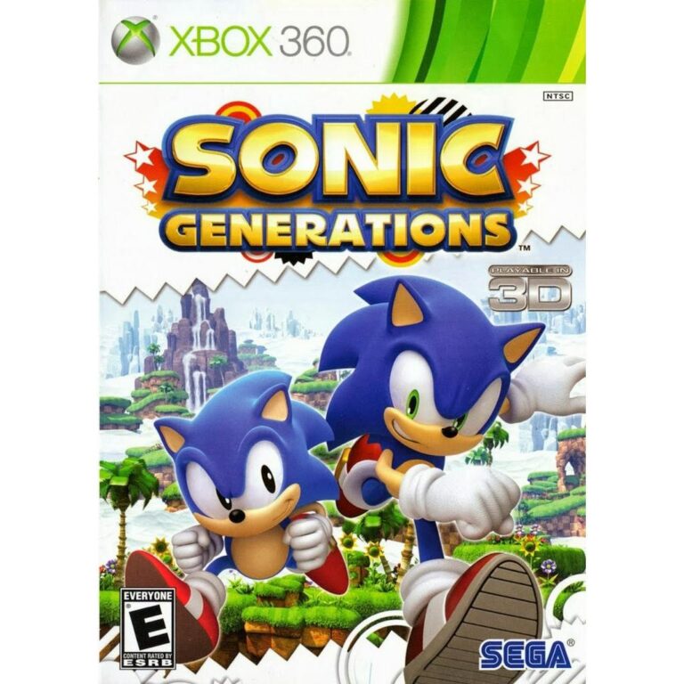 sonic generations midia fisica – xbox 360