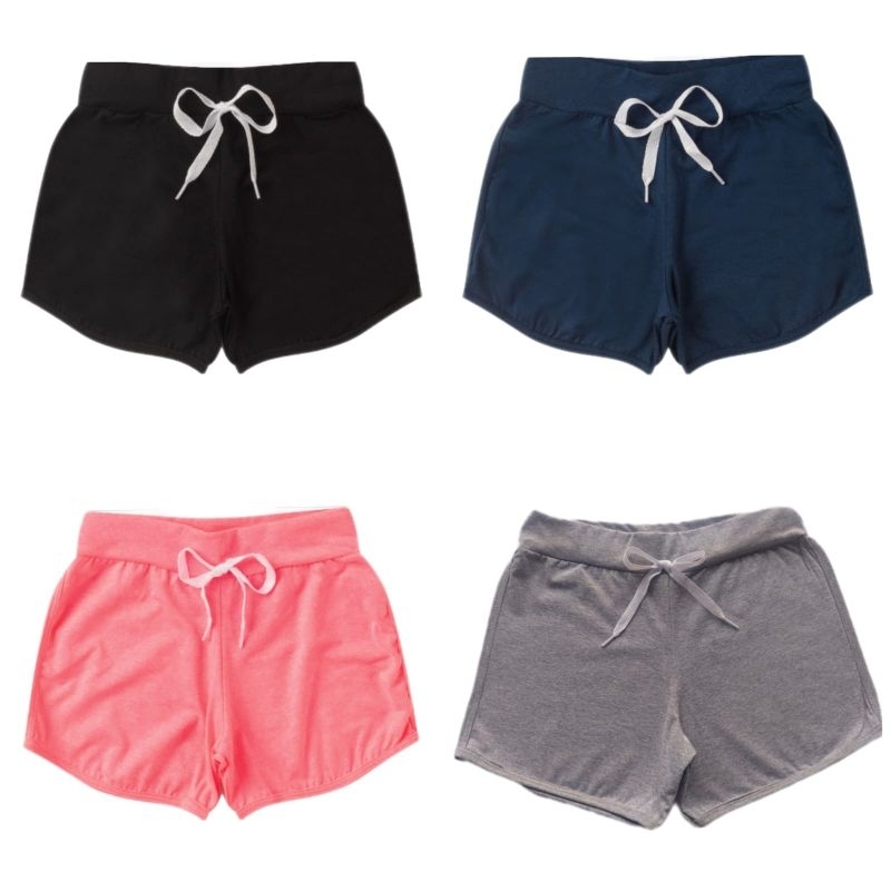 Kit com 4 Shorts/Bermuda infantil/juvenil LISA (Feminina/Menina)