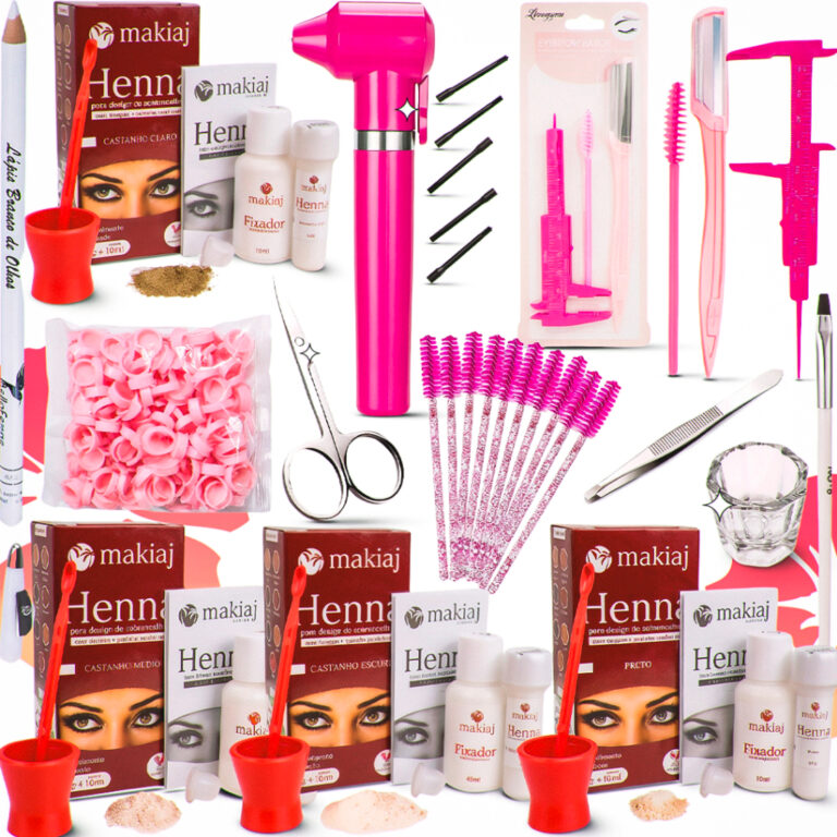 kit design de sobrancelhas profissional completo h