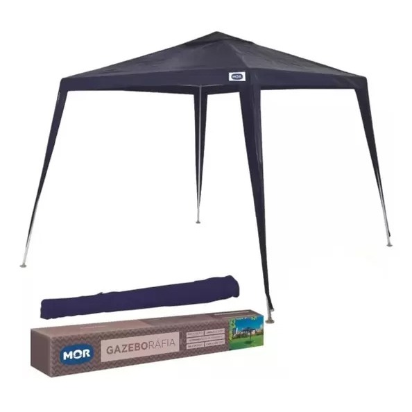 Tenda 3×3 Barraca AZUL Praia Piscina Gazebo D