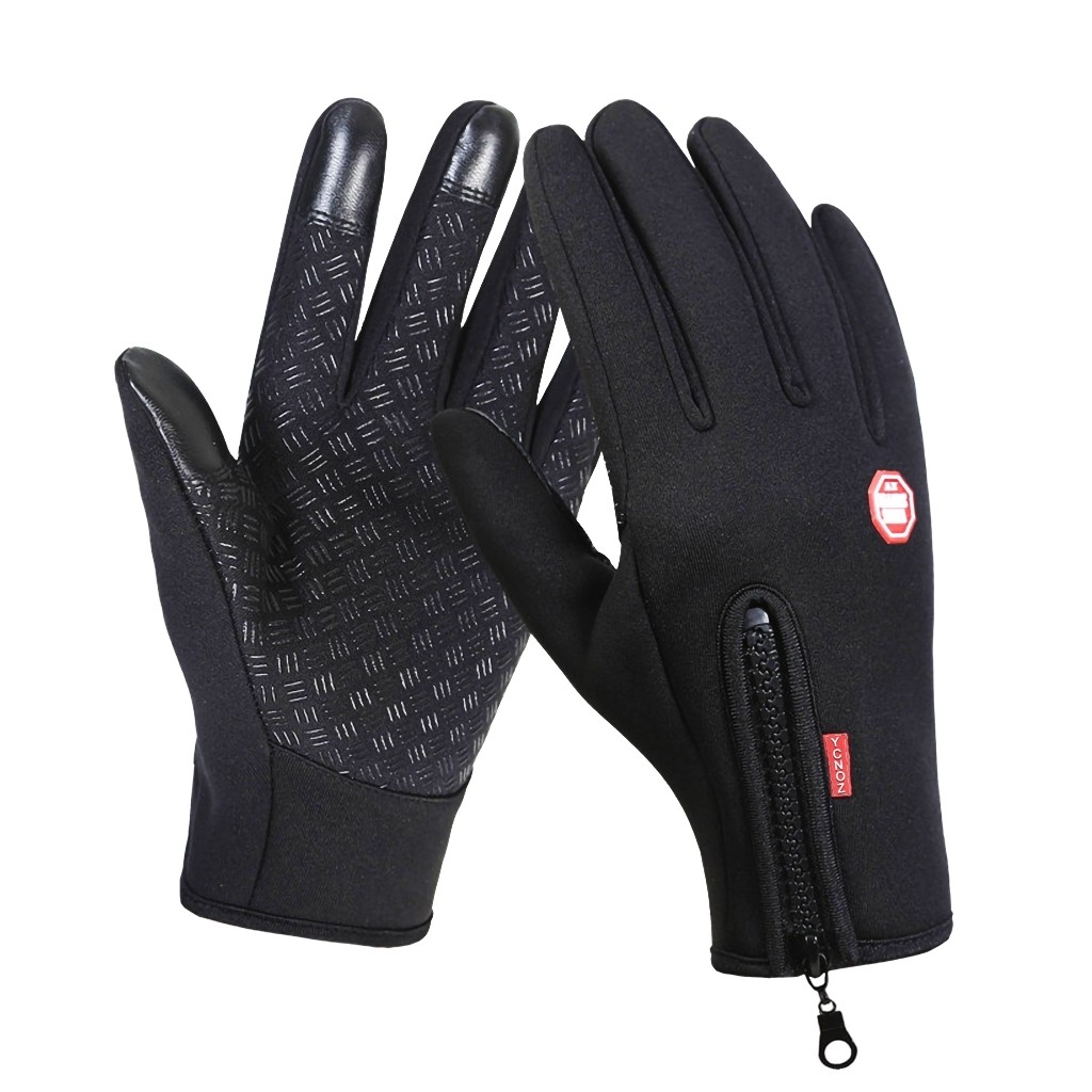 Luva de Motoqueiro/Ciclista Antiderrapante Unissex Touch Screen – A118