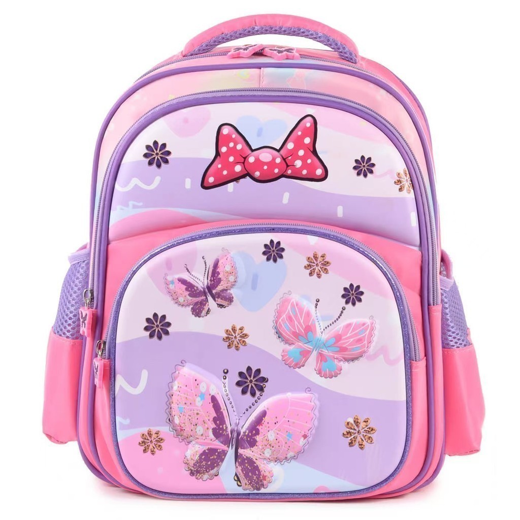 Mochilas infantis para meninos e meninas detalhes 3D  SU