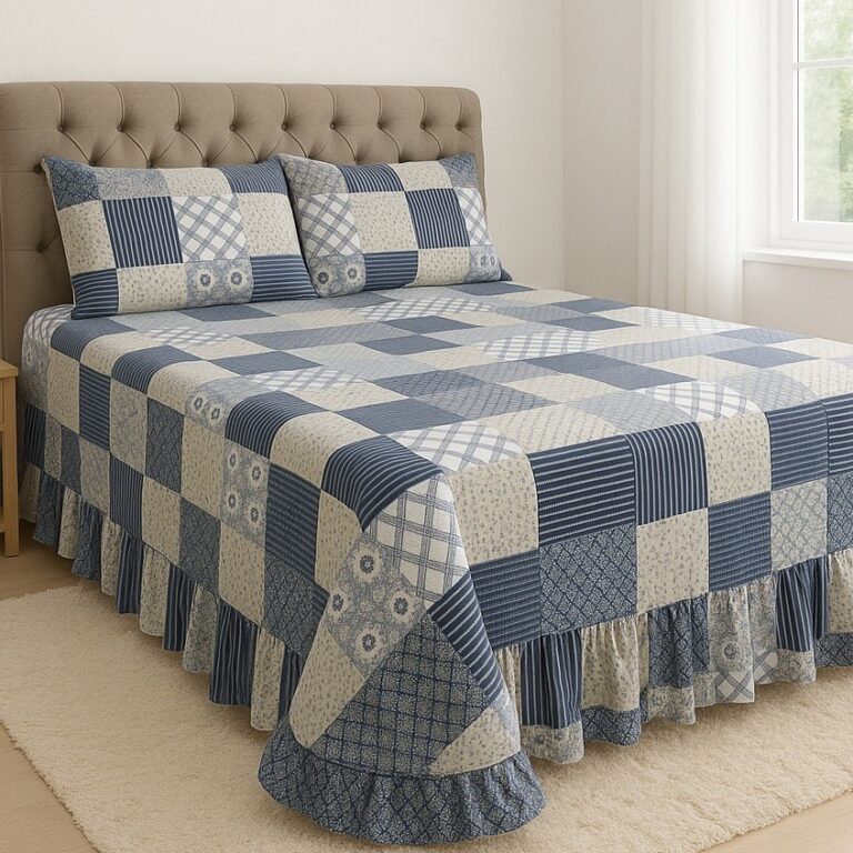 Kit Colcha Cobre Leito Casal Queen Solteiro Helena
