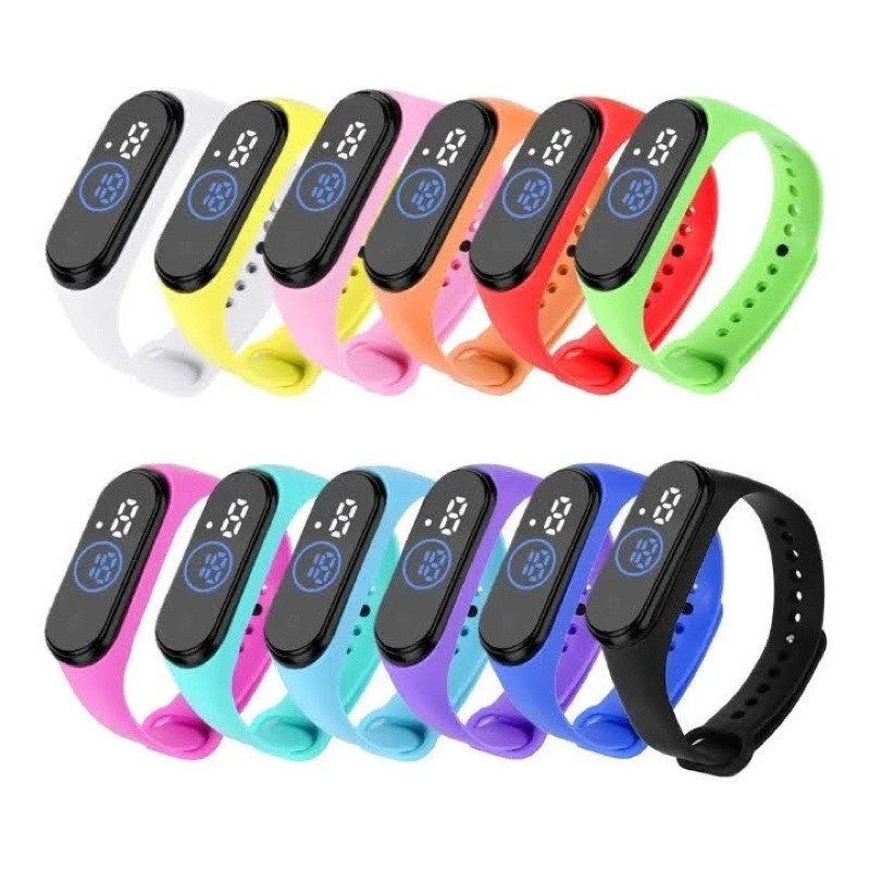 kit com 5-25 Relógios Digital Bracelete Led Sport Atacado