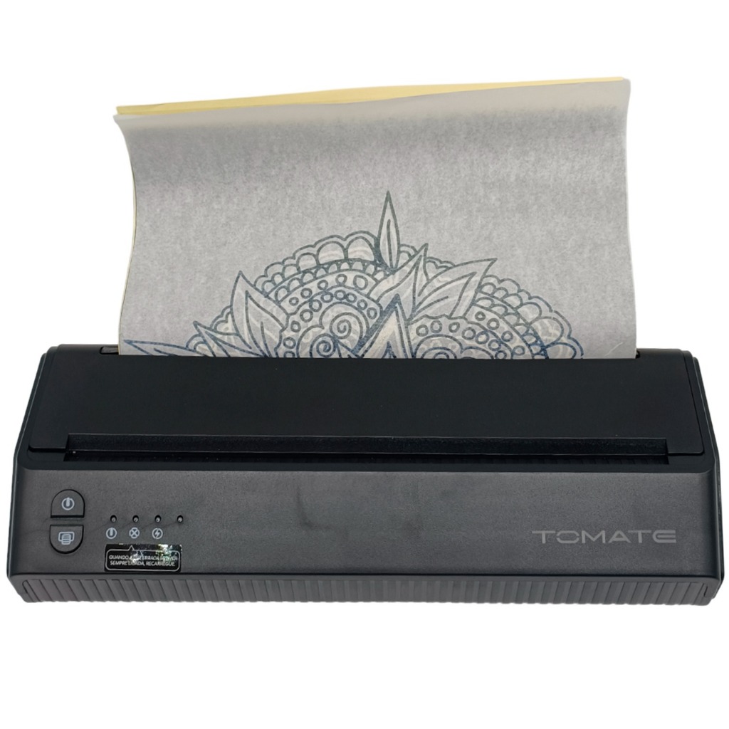 Impressora Térmica de Tatuagem Para Decalque  Portátil A4 2500mAh 5V 2A IOS Windows