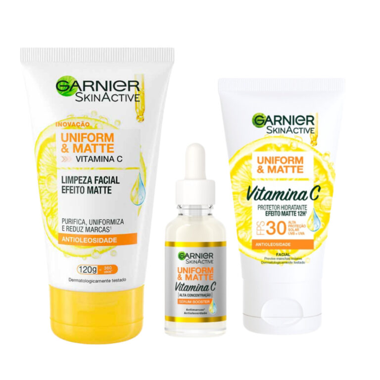 Kit Garnier Antimarcas Vitamina C – Sérum A