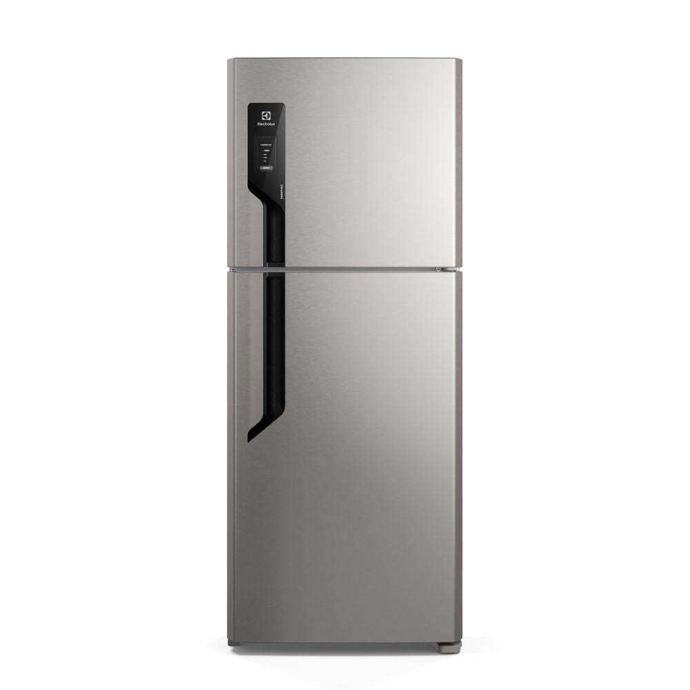 Geladeira Electrolux Frost Free 432L Efficient AutoSense Duplex Inox Look (TF70S)