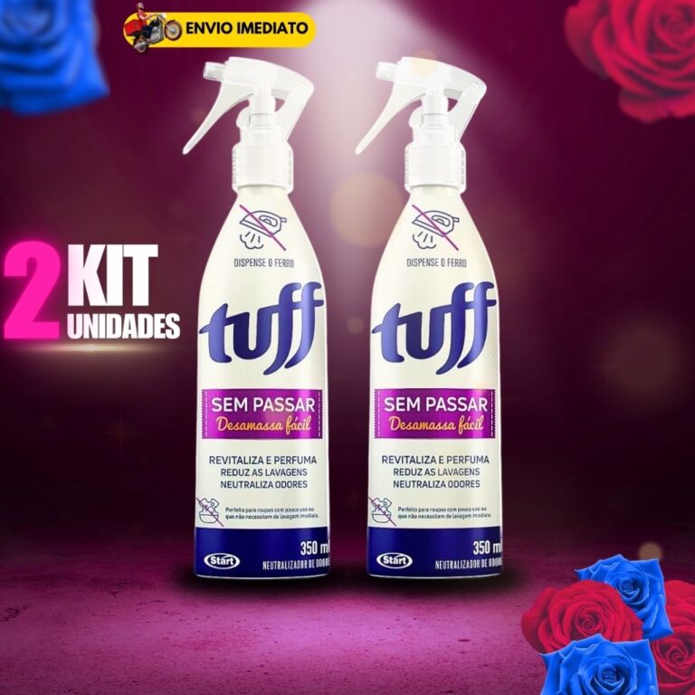 Tuff  Desamassa Fácil Sem Passar Neutraliza Odor 