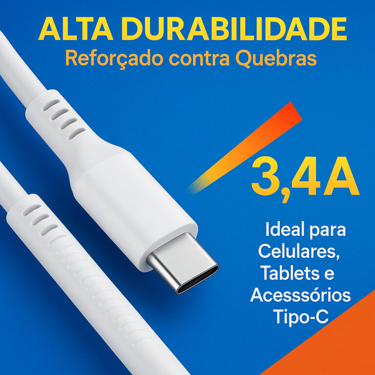 Cabo Kivee Kv-055 Tipo-c Para Tipo-c 3.4a 1 Metro