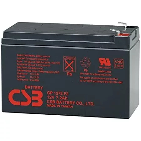 Bateria Selada CSB 12V 7Ah Vrla Nobreak, Central d