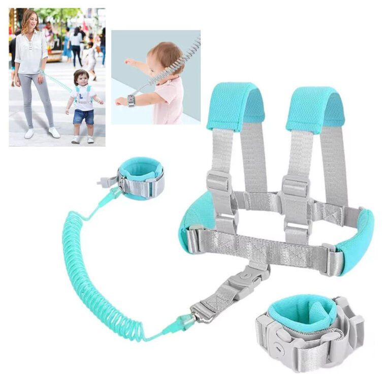 Coleira Anti-Perda 2em1 Infantil – Travas Se