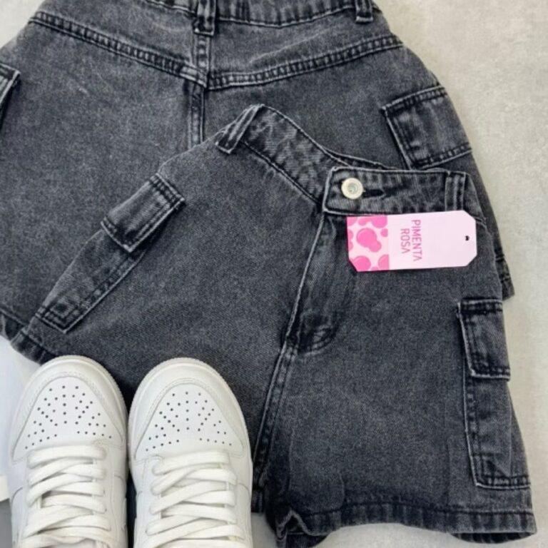 Short Cargo Infantil Sarja 10 ao 16