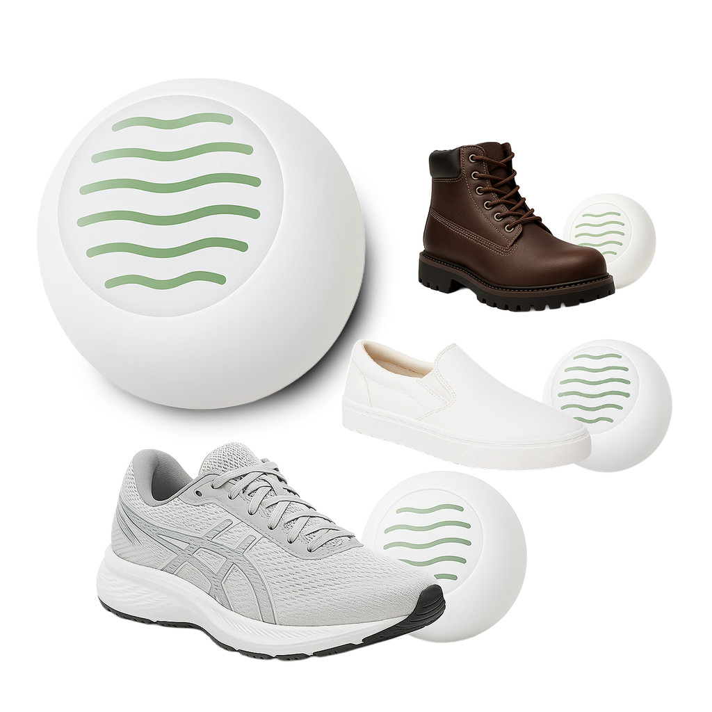 Bolinha Anti Odor Para Tênis Sapato Mochila Armário Neutralizador Mau Cheiro Kit 6 Ou 12 Unidades