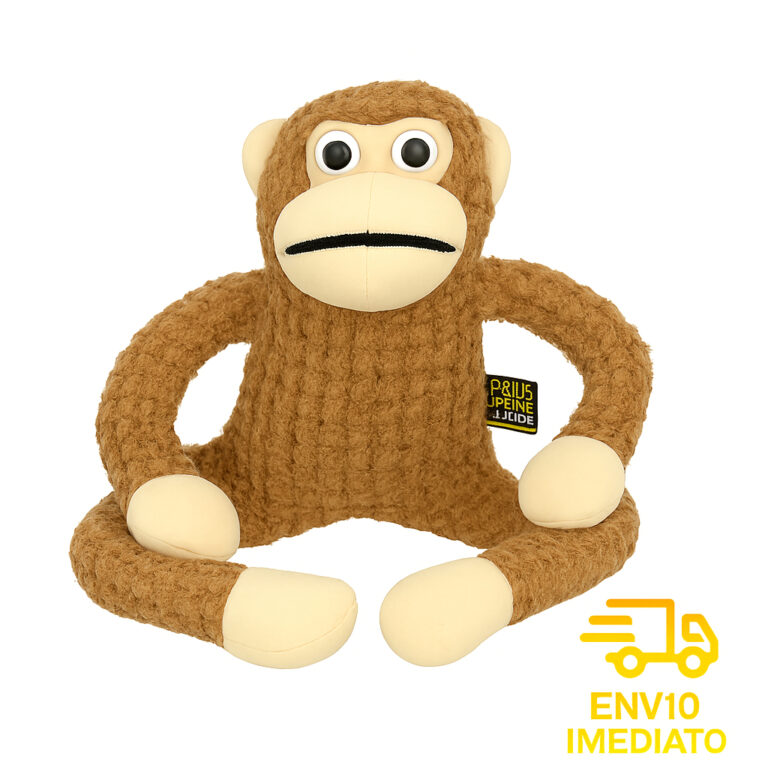 Brinquedo Cachorro Pelúcia Macaco Macaquinho Mord