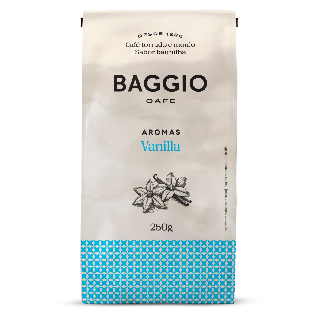 Café Baggio Torrado E Moido Aroma Vanilla – 250g