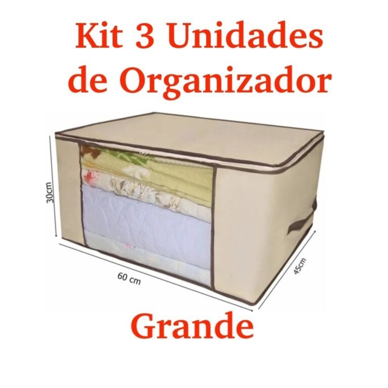 Organizador Multiuso Caixa Organizadora De Guarda 