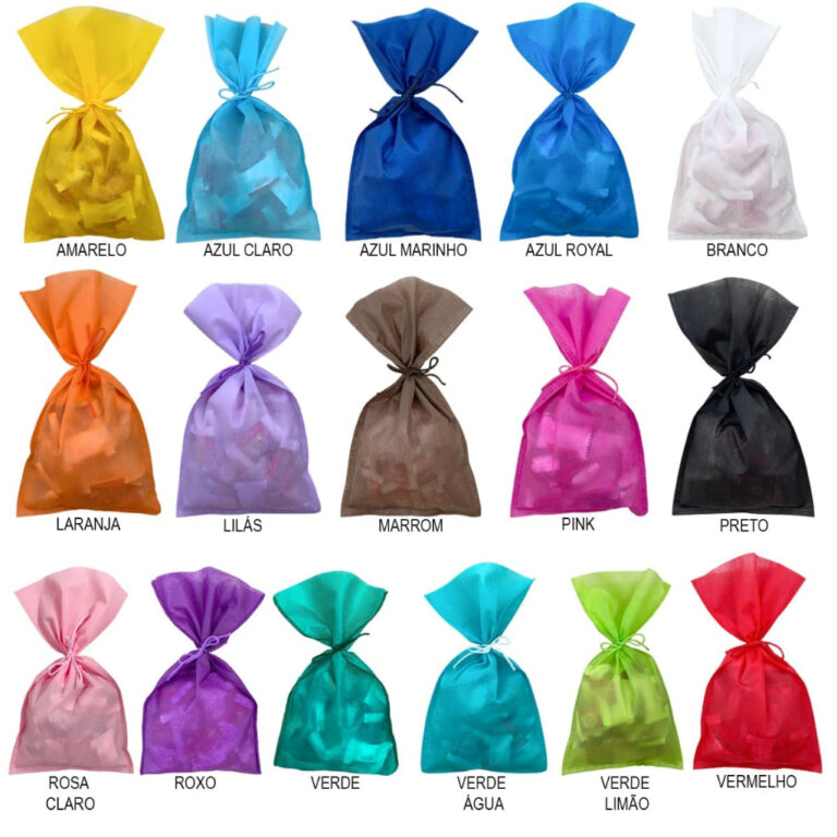 Saquinhos Sacolinhas TNT para lembrancinhas/presen