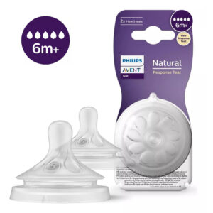 Bico Mamadeira Pétala 3.0 N°5 Avent 6m+: Alimentação Natural