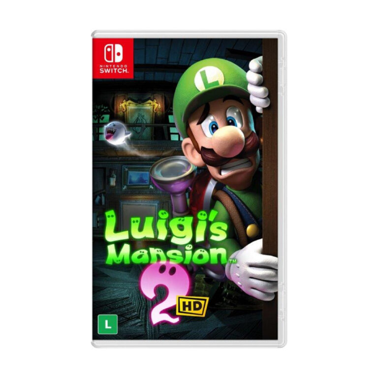 Jogo Luigis Mansion 2 HD – Nintendo Switch