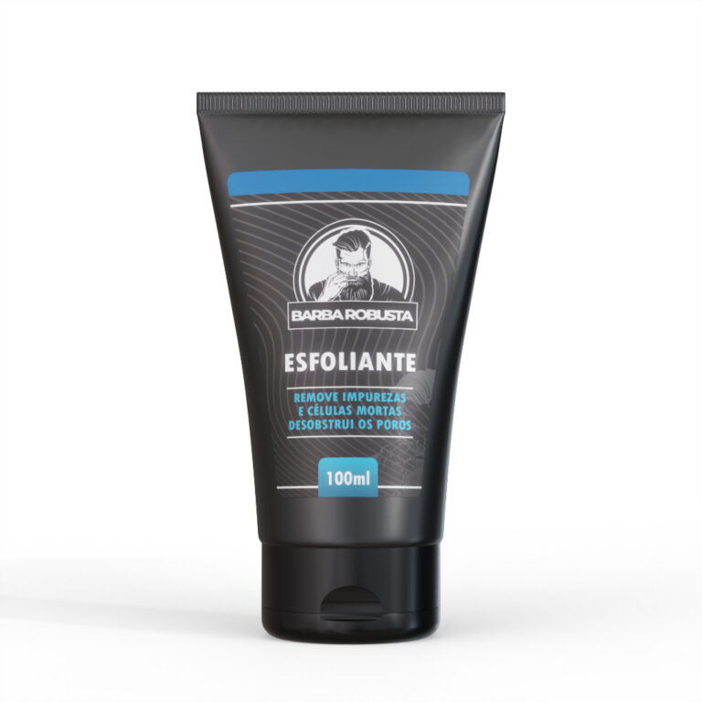 Produto Esfoliante Barba Robusta Estimula Crescime
