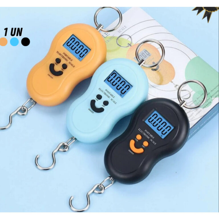 Balança Digital de Mão Bagagem Viagem Portátil 