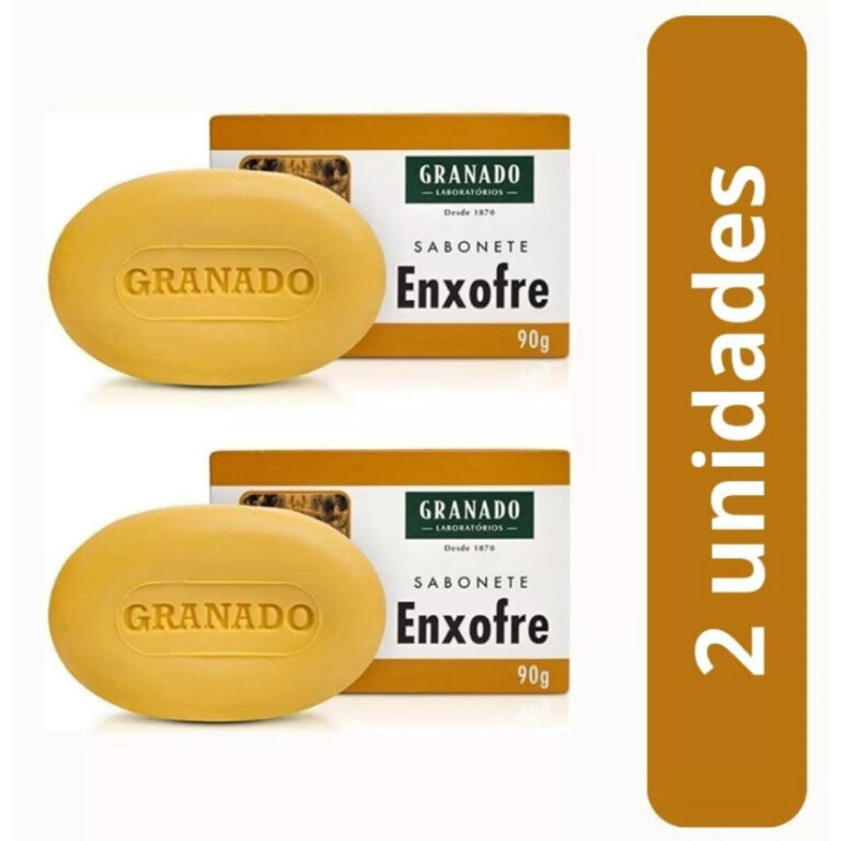 Kit 2 Sabonetes Em Barra Granado Enxofre Antioleos
