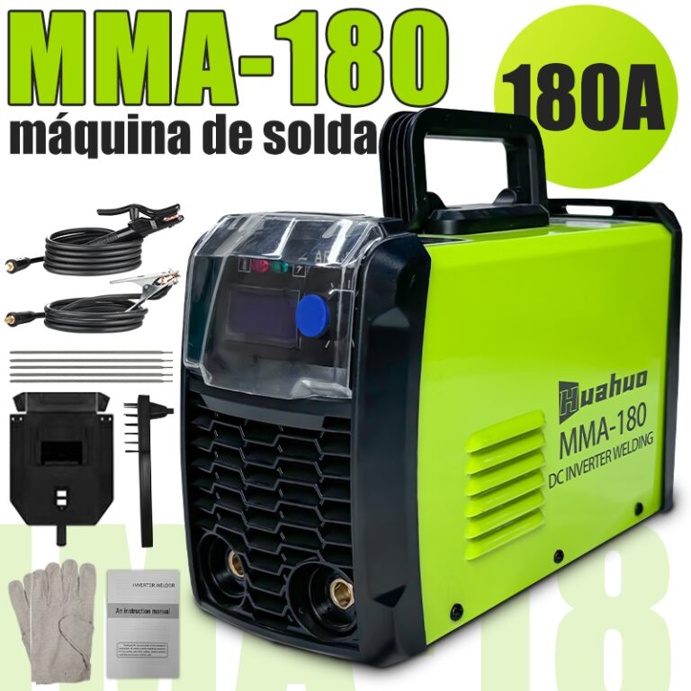 MMA-180 Máquina de Solda Inversora Multiprocesso 