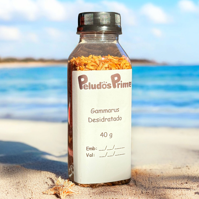 Camarão Desidratado Gammarus Premium 40g 120g Ali
