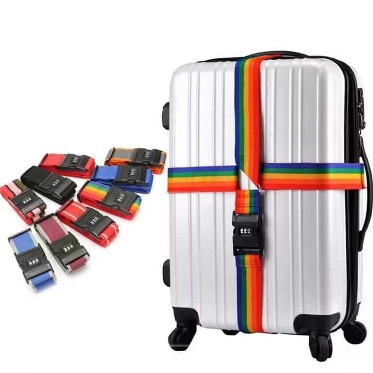 Alça De Mala De Viagem Ajustável Com Fecho De Se