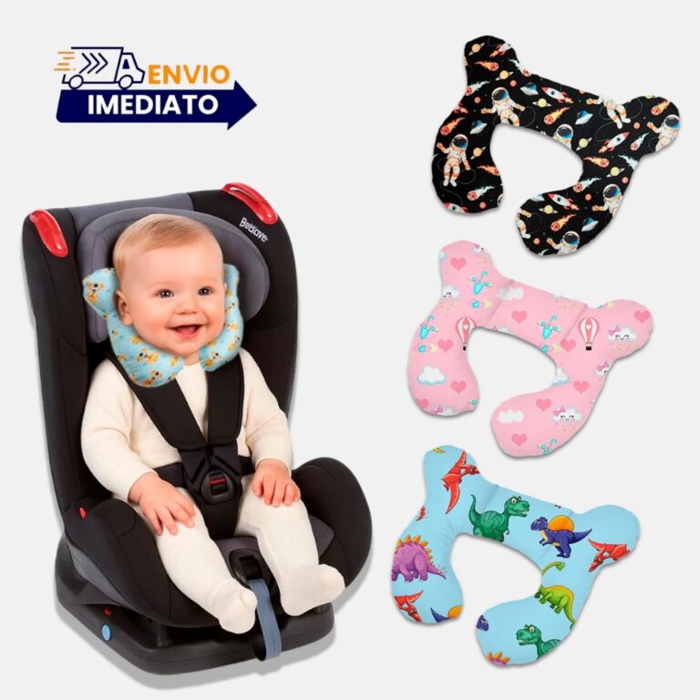 Almofada para Pescoço Bebe Conforto fofinha Apoio
