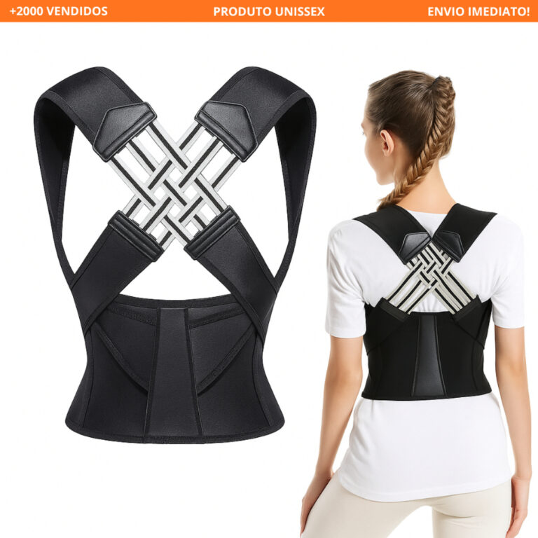 Colete Corretor de Postura Feminino – Cinta 