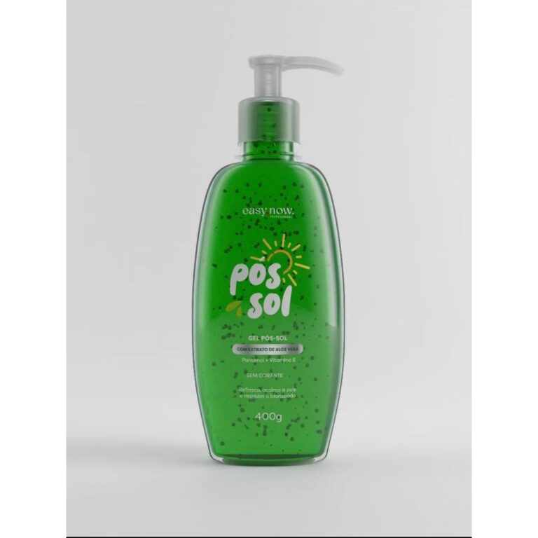 Gel Pós Sol 400ml Com Extrato de Aloe Vera Easy N