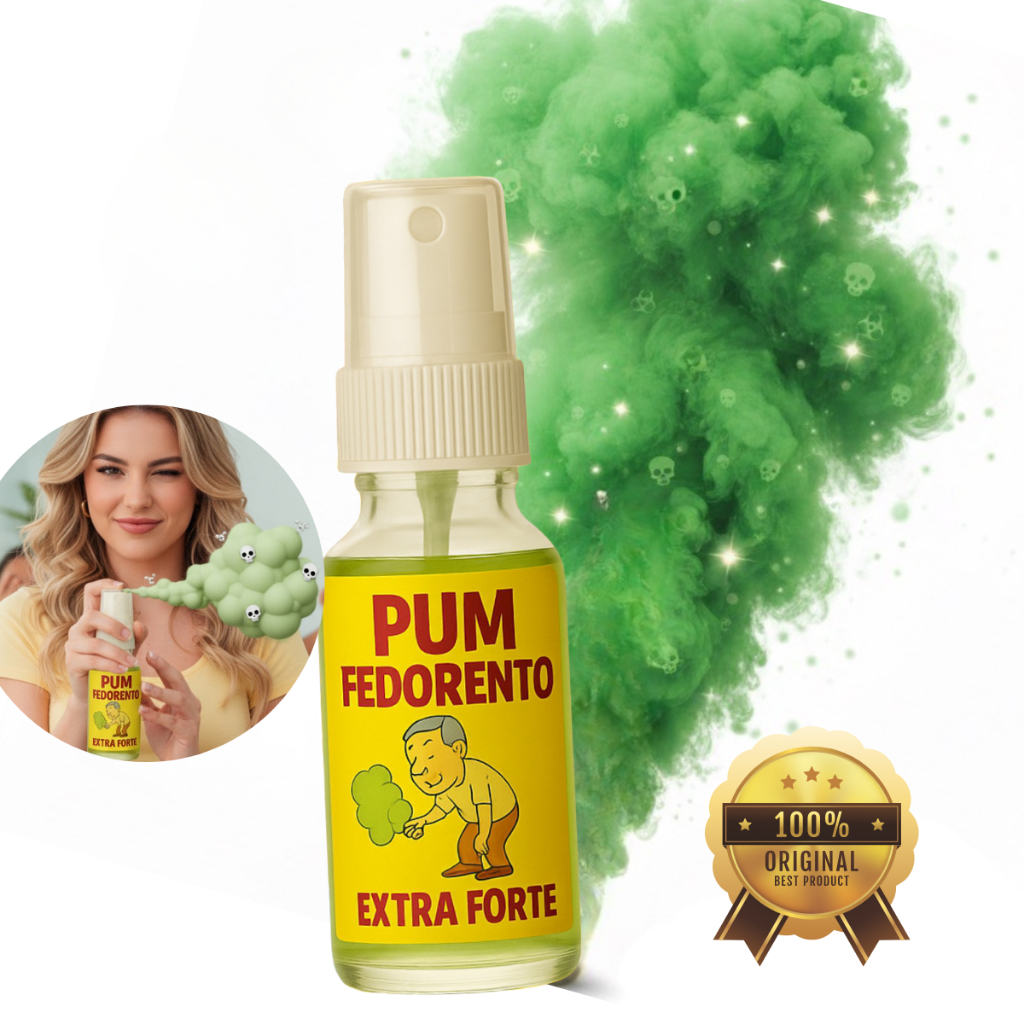 Peido Spray de Pum Fedorento Pegadinha Super Forte Zoação Garantida – Pegadinha – Trolagem – Peido F