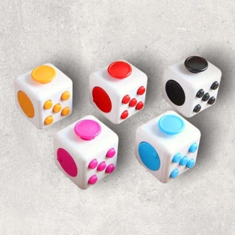 Fidget Cubo Ansiedade 6 lados Cube Anti Estresse D