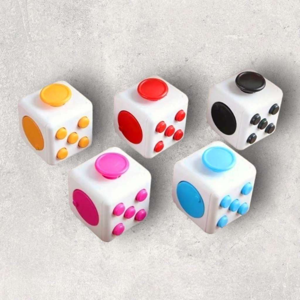 Fidget Cubo Ansiedade 6 lados Cube Anti Estresse Dedo Apertar tikok top