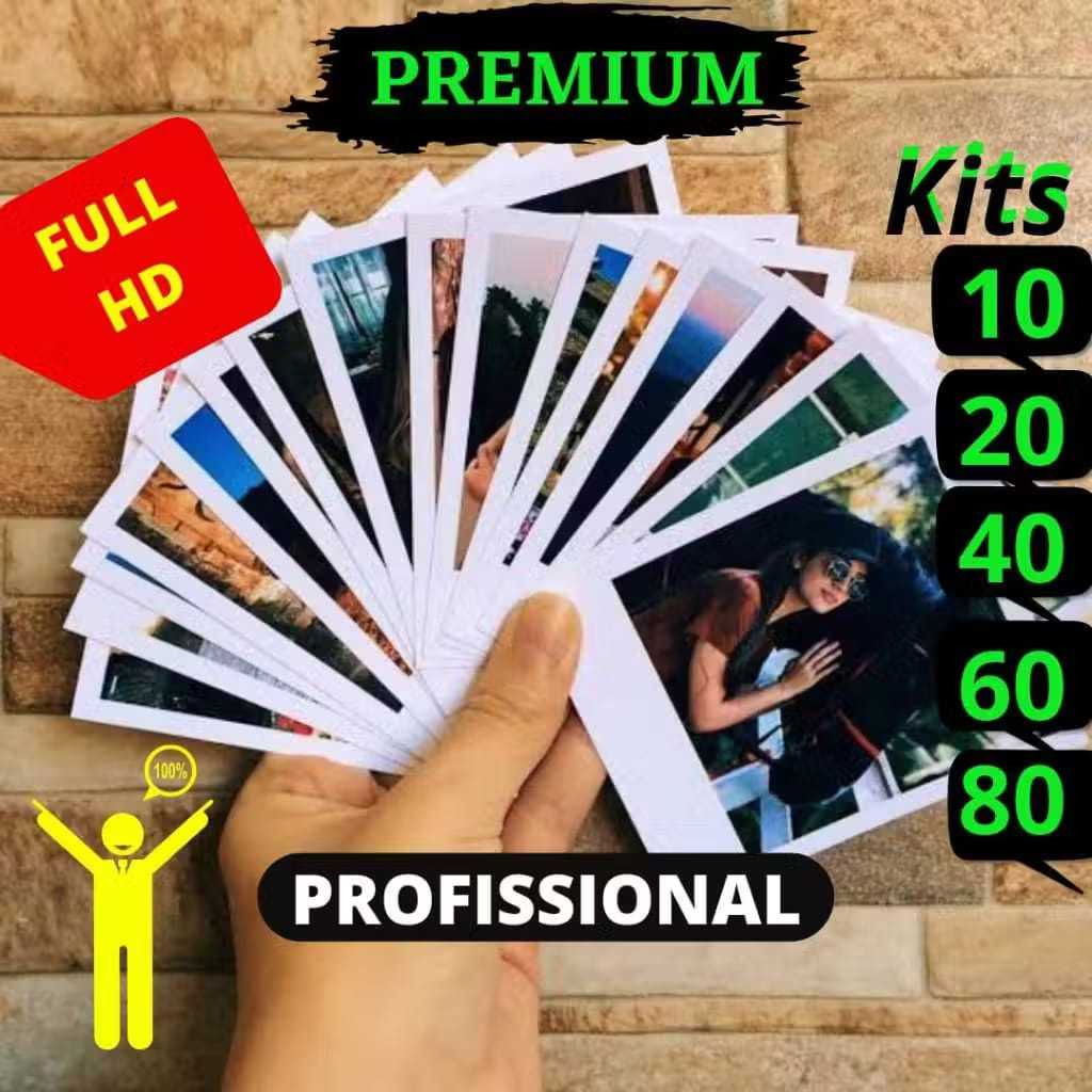 Mini Fotos – Profissional – ESCOLHA SEU KIT