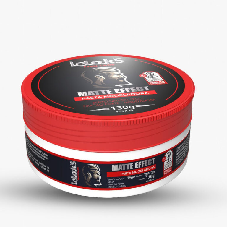 Pasta Fixadora Efeito Matte Barba e Cabelo 130g Le