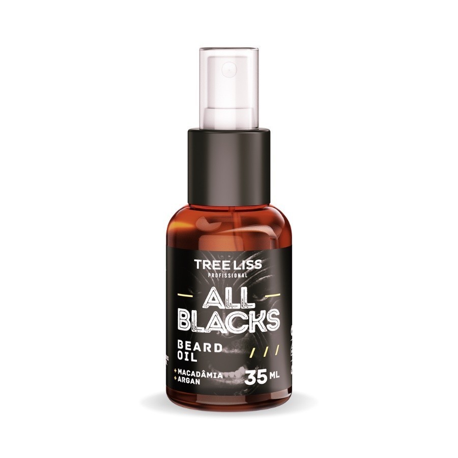 Óleo Argan para Barba Barbearia All Blacks 35ml Tree Liss