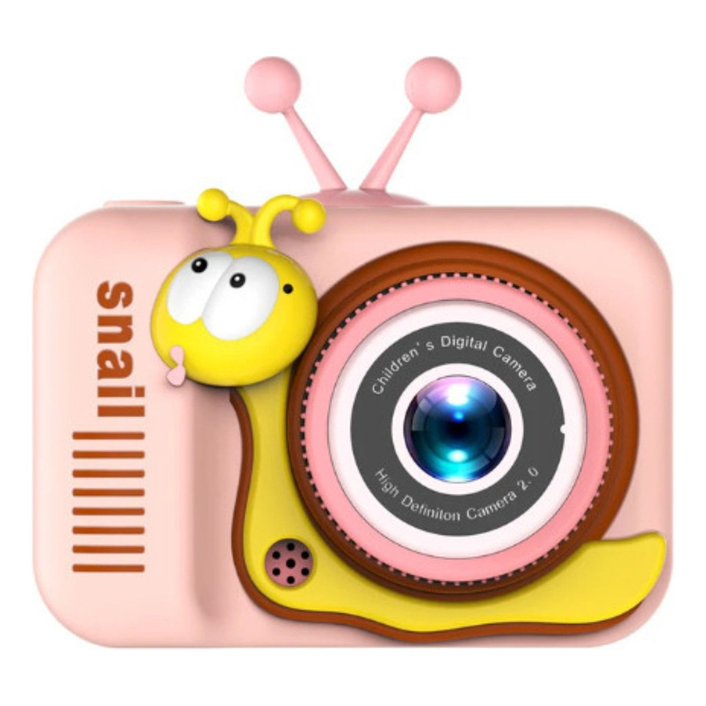 Maquina Fotografica Infantil Tira Fotos E Grava Vídeos de verdade em Hd Cor Azul