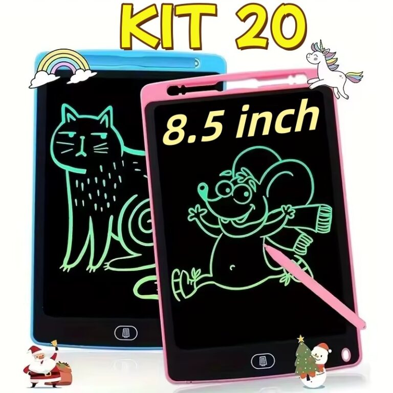 Kit 5/10/15/20 Unidades Lousa Mágica Tela Lcd 8.5