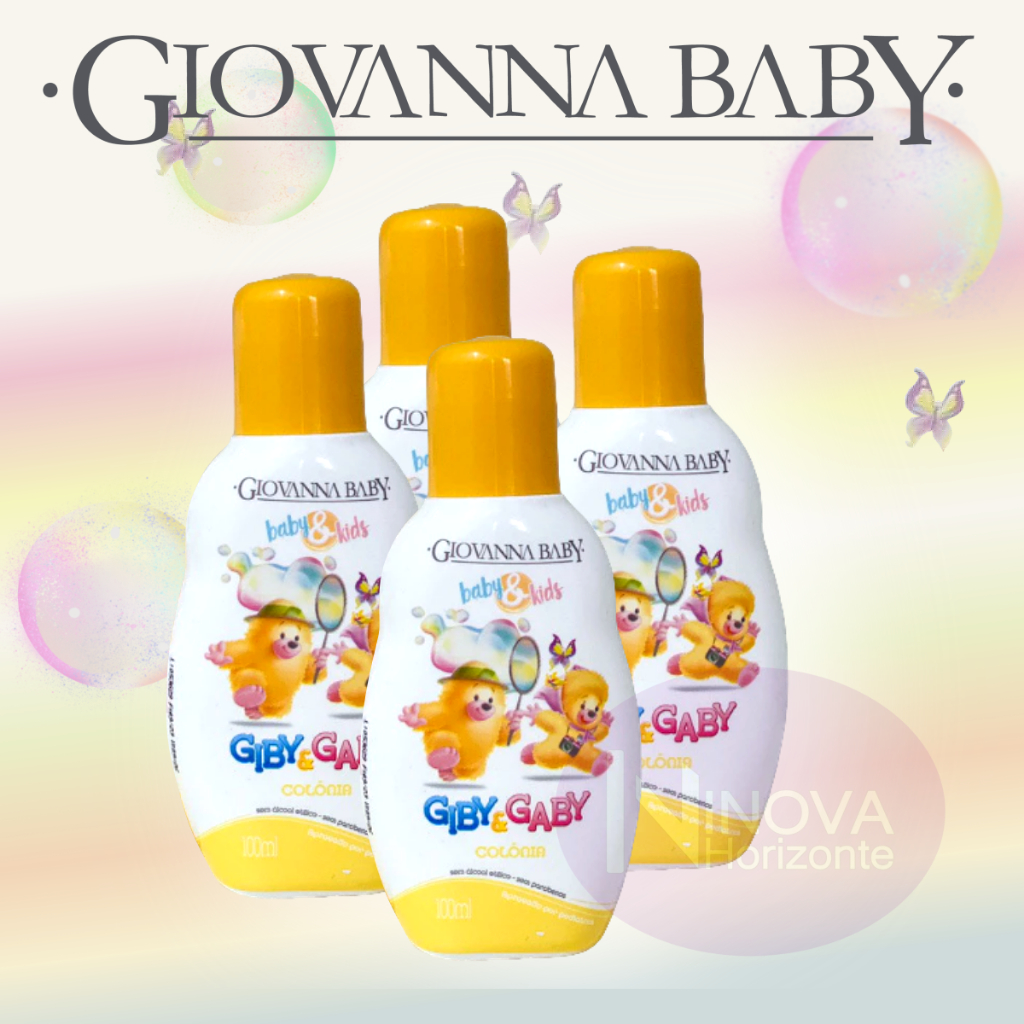 COLÔNIA BABY E KIDS , GIBYEGABY GIOVANNA BABY – 100ML – UNIDADE