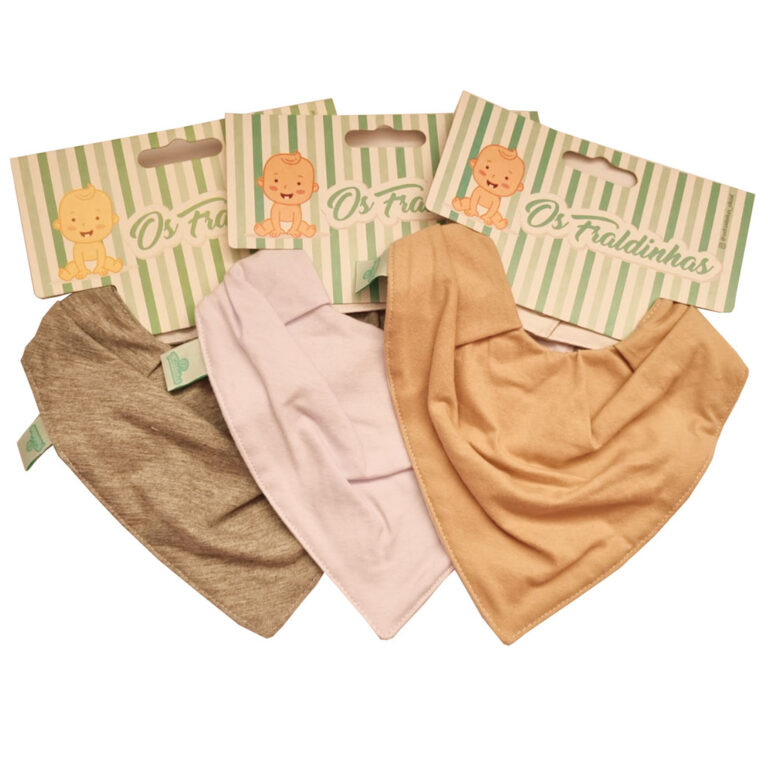 Kit Babador Bandana 3 Unidades