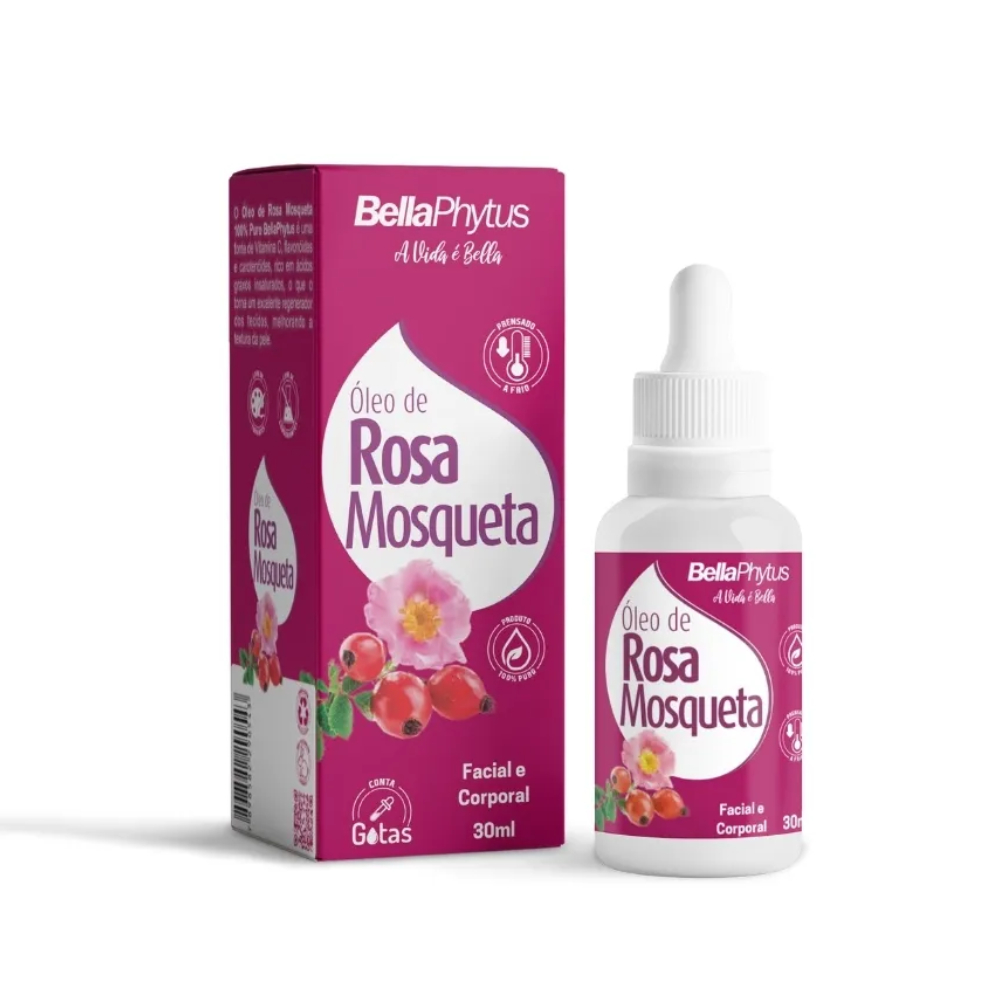 Rosa Mosqueta Rubiginosa Óleo Puro 30ml | BellaPhytus