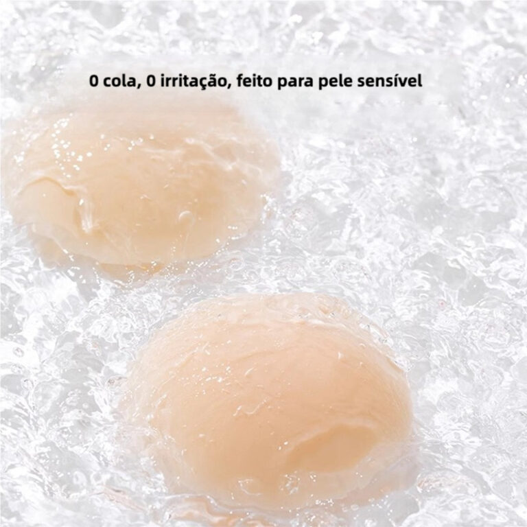 Protetor Tapa Mamilos Silicone Adesivo Reutilizáv
